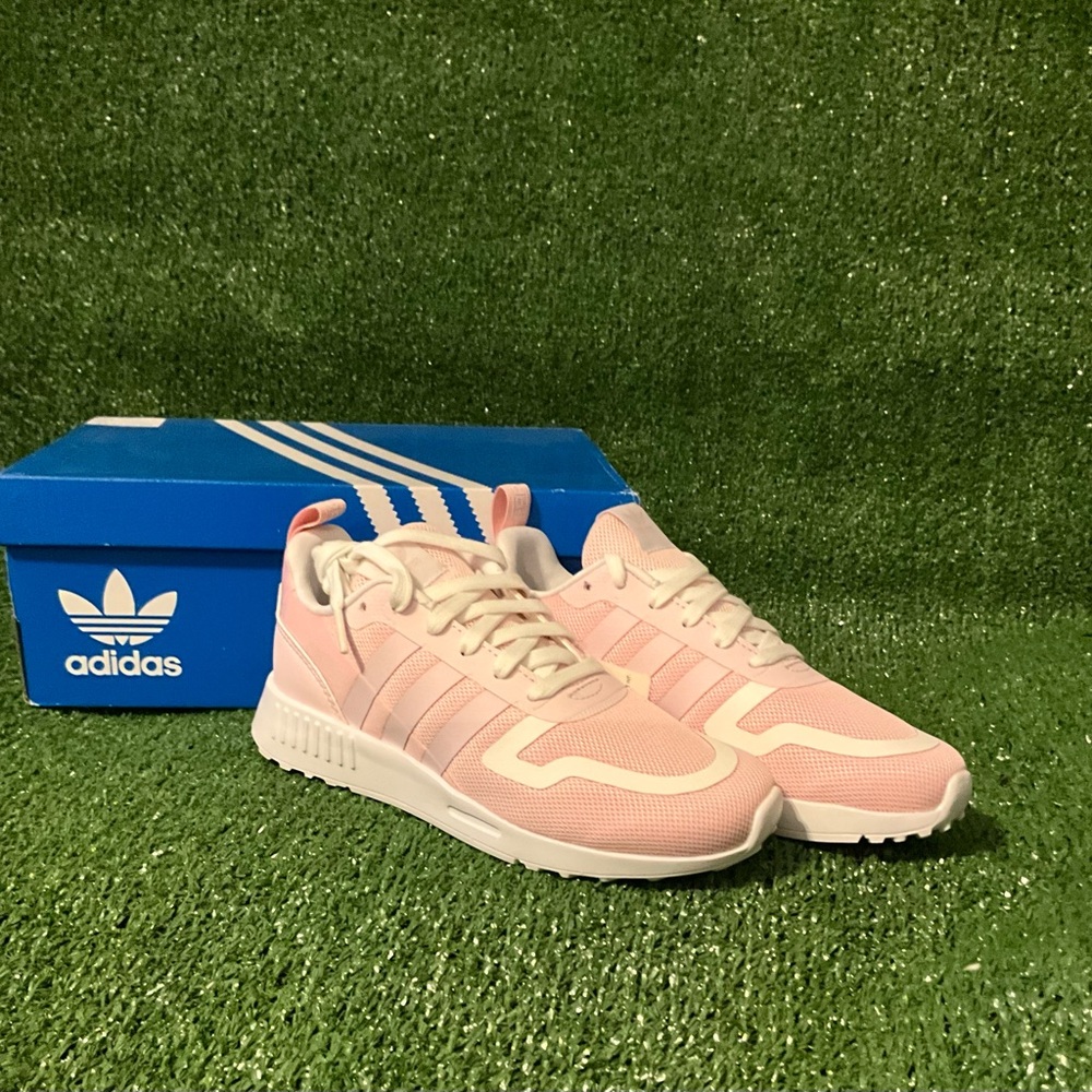 Adidas Women's Soft Pink Sneakers